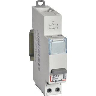 Afbeelding van Legrand cx3 drukknop schakelaar no ng 20a 250v enkele functie 1 mod 17 8mm 412911