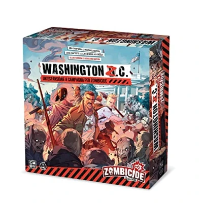 Afbeelding van Asmodee Zombicide, tweede editie: Washington Z.C. Bordspel uitbreiding, 1 6 spelers, Italiaanse editie