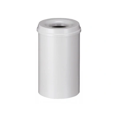 Afbeelding van Papierbak vlamdovend 20ltr grijs