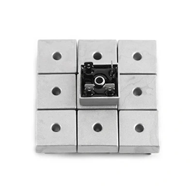 Afbeelding van 10st Van 50A 1000V Bruggelijkrichters Eenfase Diode Metalen Behuizing KBPC5010