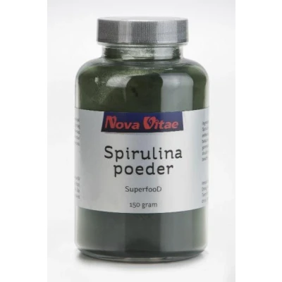 Afbeelding van Nova Vitae Spirulina Poeder, 150 gram