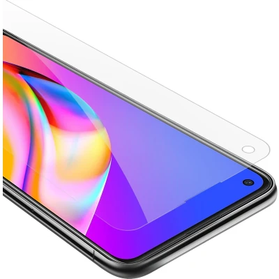 Afbeelding van Cadorabo Screenprotector geschikt voor Oppo A94 5G in KRISTALHELDER Tempered Display Pantser Film beschermglas