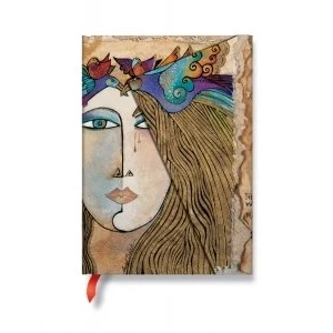 Afbeelding van Notitieboek Paperblanks Soul &amp; Tears Midi Gelineerd