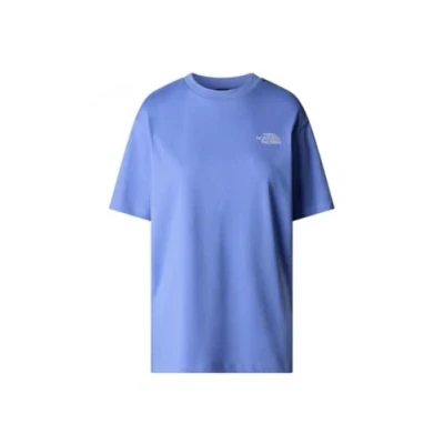 Afbeelding van The North Face Essential Oversize TEE Tshirt print, Dames, Maat: Large, Virtual blue