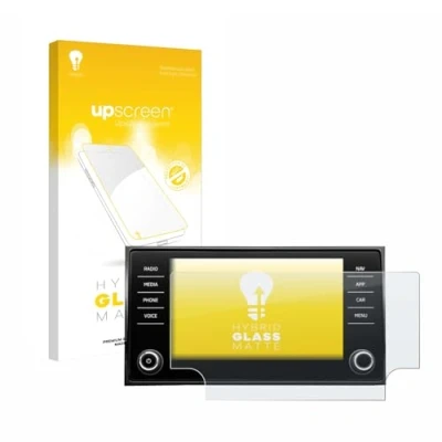 Afbeelding van upscreen Screenprotector voor Skoda Karoq Amunds Sportline 2021 Infotainment System Folie Beschermfolie Beschermglas matte