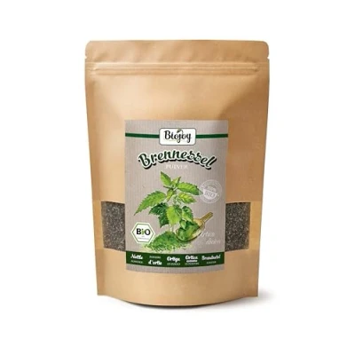 Afbeelding van Biojoy BIO Brandnetelpoeder (250 g), brandnetelbladeren gedroogd en gemalen (Urtica dioica)