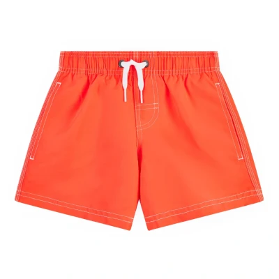 Afbeelding van Sundek Elastic Kinder Zwembroek Mid length Fluo Orange 10 Jaar