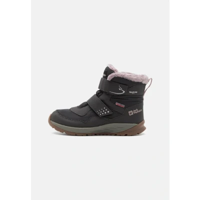 Afbeelding van Jack Wolfskin Polar BEAR Texapore MID Unisex Snowboots voor kinderen, Maat: 28, Phantom Imitatieleer/ textiel