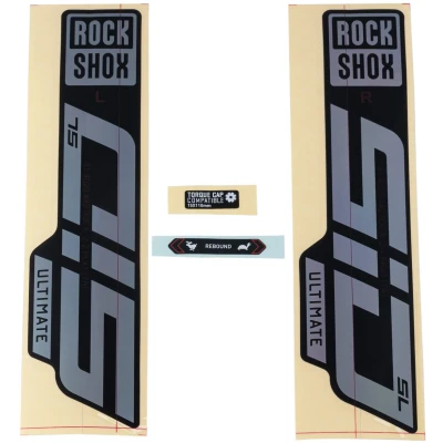 Afbeelding van ROCKSHOX Decal set rs sid sl ult. rainbow