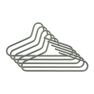 Afbeelding van Spinder Design Kledinghanger VICTORIE (Set van 5) Green
