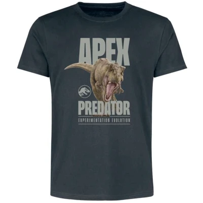 Afbeelding van Jurassic Park World Apex Predator Heren T shirt zwart L