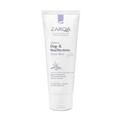 Afbeelding van 3x Zarqa Dag en Nachtcreme Clear Skin 75 ml