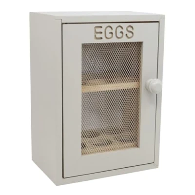 Afbeelding van APOLLO THE HOUSEWARES BRAND 4936 Eierkast GRIJS, Hout, 12 x 18 25 cm