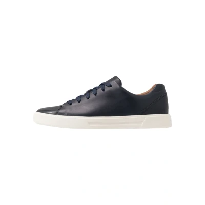 Afbeelding van Clarks UN Costa LACE Sneakers laag navy, Heren, Maat: 44.5, Navy Leer