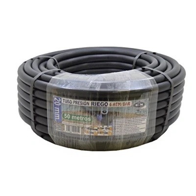 Afbeelding van S&amp;M 012419 bewateringsbuis, polyethyleen, 20 x 6 atm 50 m, zwart, 48.00x48.00x18.00 cm