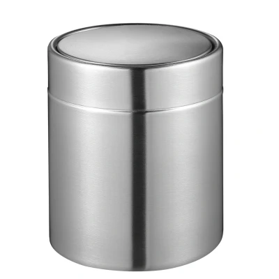 Afbeelding van Afvalbak EKO Tafelafvalbak Fandy 1,5L Mat RVS
