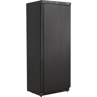Afbeelding van Koelkast zwart staal HK400B 361L (H)185x(B)60x(D)58,5