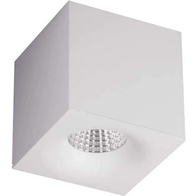 Afbeelding van Artdelight Plafondlamp Brick wit led 11W 2700K IP20 Dimbaar &gt; spot verlichting opbouwspot plafonniere lamp