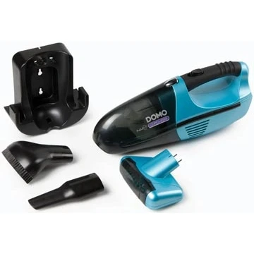 Afbeelding van Domo kruimeldief met oplaadbare batterij, 14,4 V, blauw kruimelzuiger
