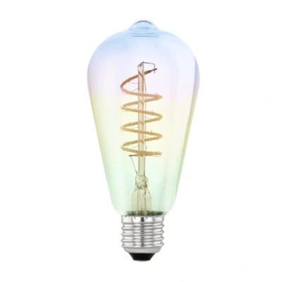 Afbeelding van EGLO LED lamp E27 4W ST64 820 Filament iriserende dimbaar