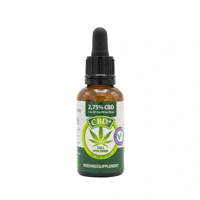 Afbeelding van Jacob Hooy Cbd Plus Olie, 30 ml