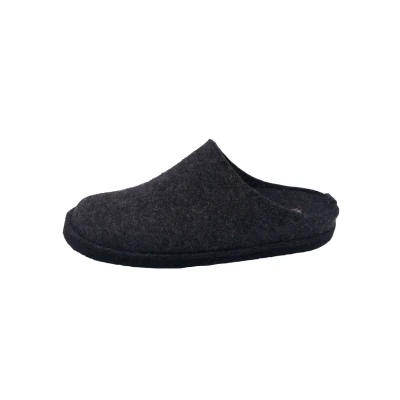 Afbeelding van Haflinger Flair SOFT Pantoffels, Dames, Maat: 50, Graphit Wol