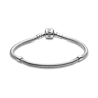 Afbeelding van Pandora Moments 590702HV Armband Snake Chain zilver