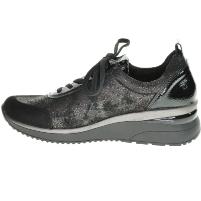 Afbeelding van Zwarte Sneaker Comfort Remonte maat 39