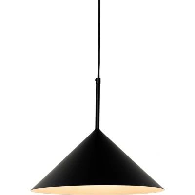 Afbeelding van QAZQA Design hanglamp zwart Triangolo
