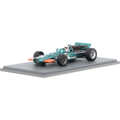 Afbeelding van BRM P138 Spark Modelauto 1:43 1969 George Eaton Owen Racing Organisation S5708 US GP Watkins