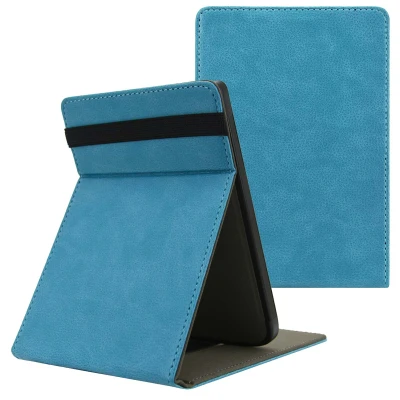 Afbeelding van Pocketbook Basic Lux 4 Hoes: imoshion Stand Flipcase Lichtblauw Kunstleder E Reader Hoezen