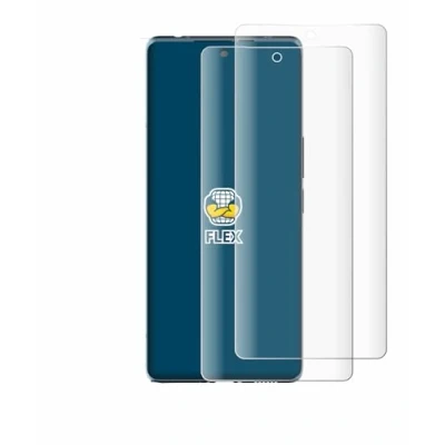 Afbeelding van BROTECT Full Cover Screen Protector voor HTC U24 Pro (2 Stuks) Schermbeschermer, 3D Curved