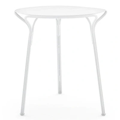 Afbeelding van Kartell Hiray Bistrotafel Wit Rond