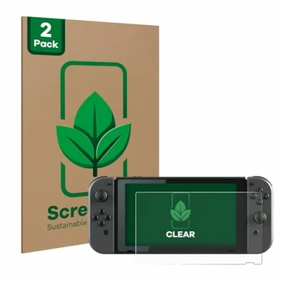 Afbeelding van ScreenLeaf Beschermfolie duurzame screenprotector folie helder Transparant (Switch), Andere spelaccessoires,