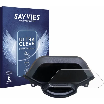 Afbeelding van Savvies Screenprotector voor Segway Ninebot GT1 Folie Beschermfolie transparant (6 Stuks)