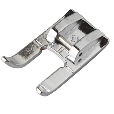 Afbeelding van Jopto Compatibel Snap on Open Toe Zig Zag, Borduurvoet, voor nieuwe zanger, Janome, Broer, Toyota, Elna Binnenlandse Naaimachines