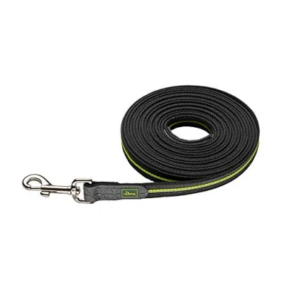 Afbeelding van Hunter Visby Super Grip Slipvaste speurlijn voor honden, drijvend en reflecterend, 20/1000, geel