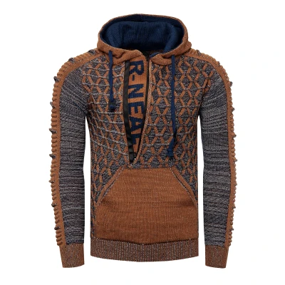 Afbeelding van Rusty Neal Trui, Heren, Maat: XL, Camel