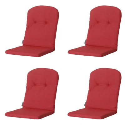 Afbeelding van Madison Tuinkussen Kuip Hoog Panama Brick Red 45x96 Rood 4 Stuks