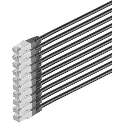 Afbeelding van Shiverpeaks S/CONN maximale connectiviteit Netwerkkabel patchkabel, cat 6, S/FTP, PIMF, halogeenvrij, VE10 (0.50 m),