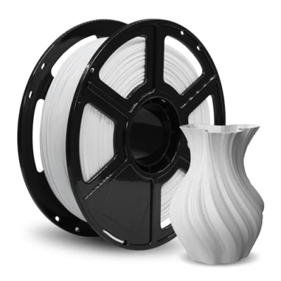 Afbeelding van Flashforge filament 1,75 mm, 1 kg 3D printer voor printer, perfect buiten en langdurig gebruik, wit
