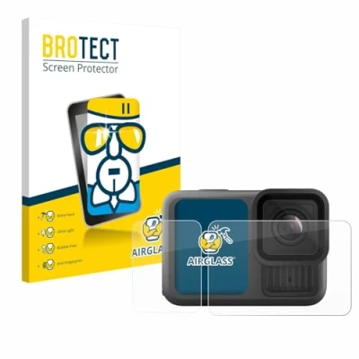 Afbeelding van BROTECT Screenprotector voor GoPro Hero 13 Black Creator Edition Folie Beschermfolie Beschermglas transparant