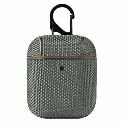 Afbeelding van AirPods 1/2 hoesje Hardcase Business series Grijs Optimale bescherming voor jouw