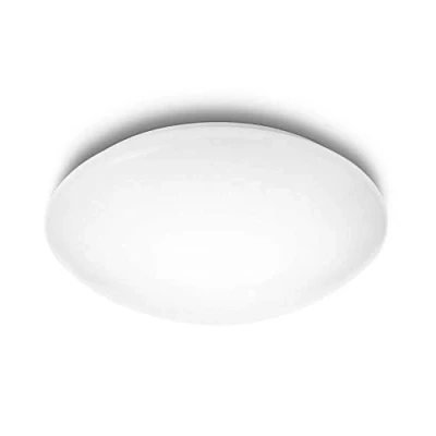 Afbeelding van Philips Plafondlamp LED myLiving Suede 4x3 W wit 318013116