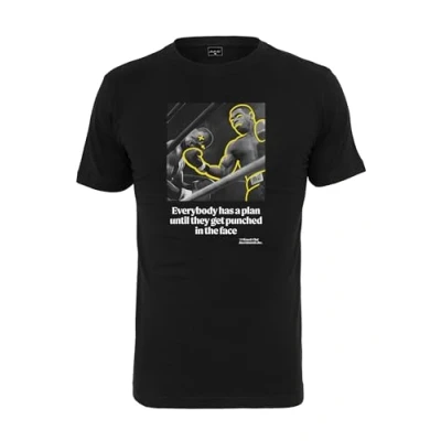 Afbeelding van Mister Tee In The Face Heren T shirt XS Zwart