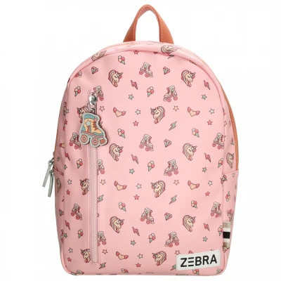 Afbeelding van Zebra Girls Rugzak M Pink Pony Rolschaatsen