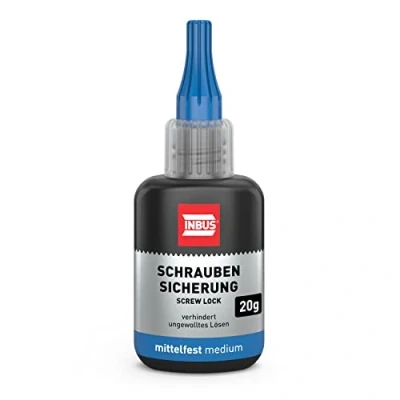 Afbeelding van INBUS® 79560 Schroefborging middelvast, 20g — Made in Germany