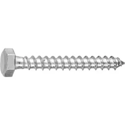 Afbeelding van Connex Zeskant houtschroeven 8 x 60 mm, 1000 g, verzinkt, KL3148060