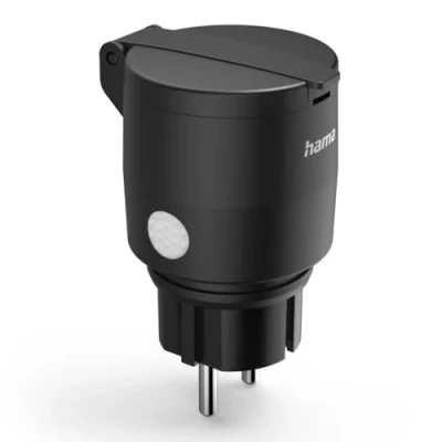Afbeelding van Hama wifi stopcontact voor buiten, Smart met mat Home, universeel, IP44, gestuurd app en spraakbediening, Home als timer
