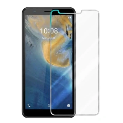 Afbeelding van Cadorabo 3x Screenprotector geschikt voor ZTE Blade A31 Beschermende Pantser Film in Getemperd (Tempered) Display beschermend glas 9H hardheid met 3D Touch